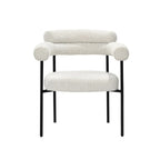 Upholstered Accent Dining Chairs With Armrests (Set of 2)
