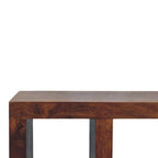 Orion - Curved Media Unit - Brown