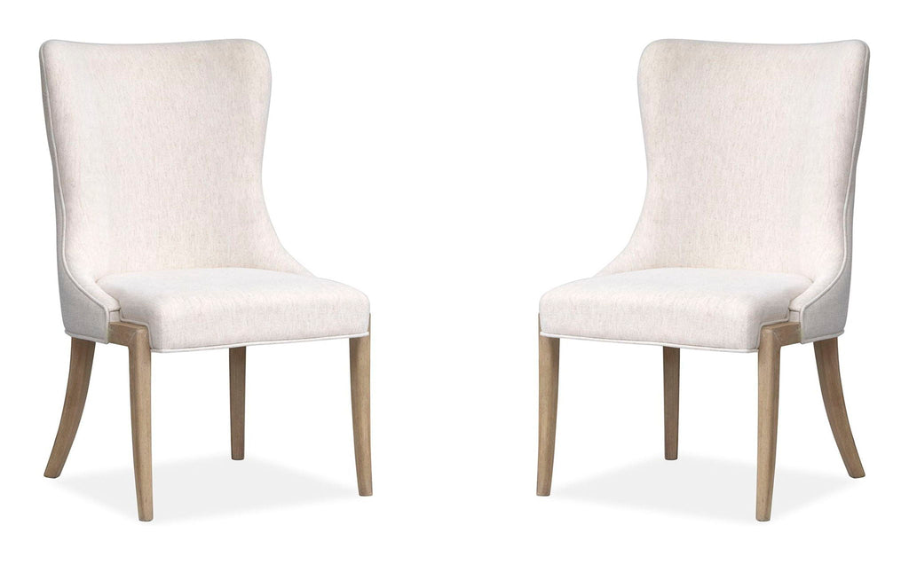 Sunset Cove - Upholstered Host Chair (Set of 2) - Sanibel Brown