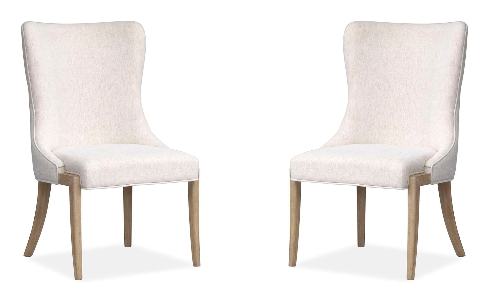 Sunset Cove - Upholstered Host Chair (Set of 2) - Sanibel Brown