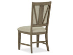 Paxton Place - Step Upholstered Side Chair (Set of 2) - Dovetail Gray