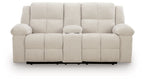 Orlen - Double Reclining Loveseat With Console - Winter