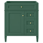 Bathroom Vanity With 2 Drawers And Tip-Out Drawer, Storage Cabinet