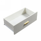 Modern Drawer Dresser For Bedroom, Ample Storage Wide Chest Of Drawers