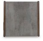 Kallenny - Square Cocktail Table - Brown / Gray