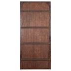 Solano 80-inch Full Length Floor Mirror Weathered Mango