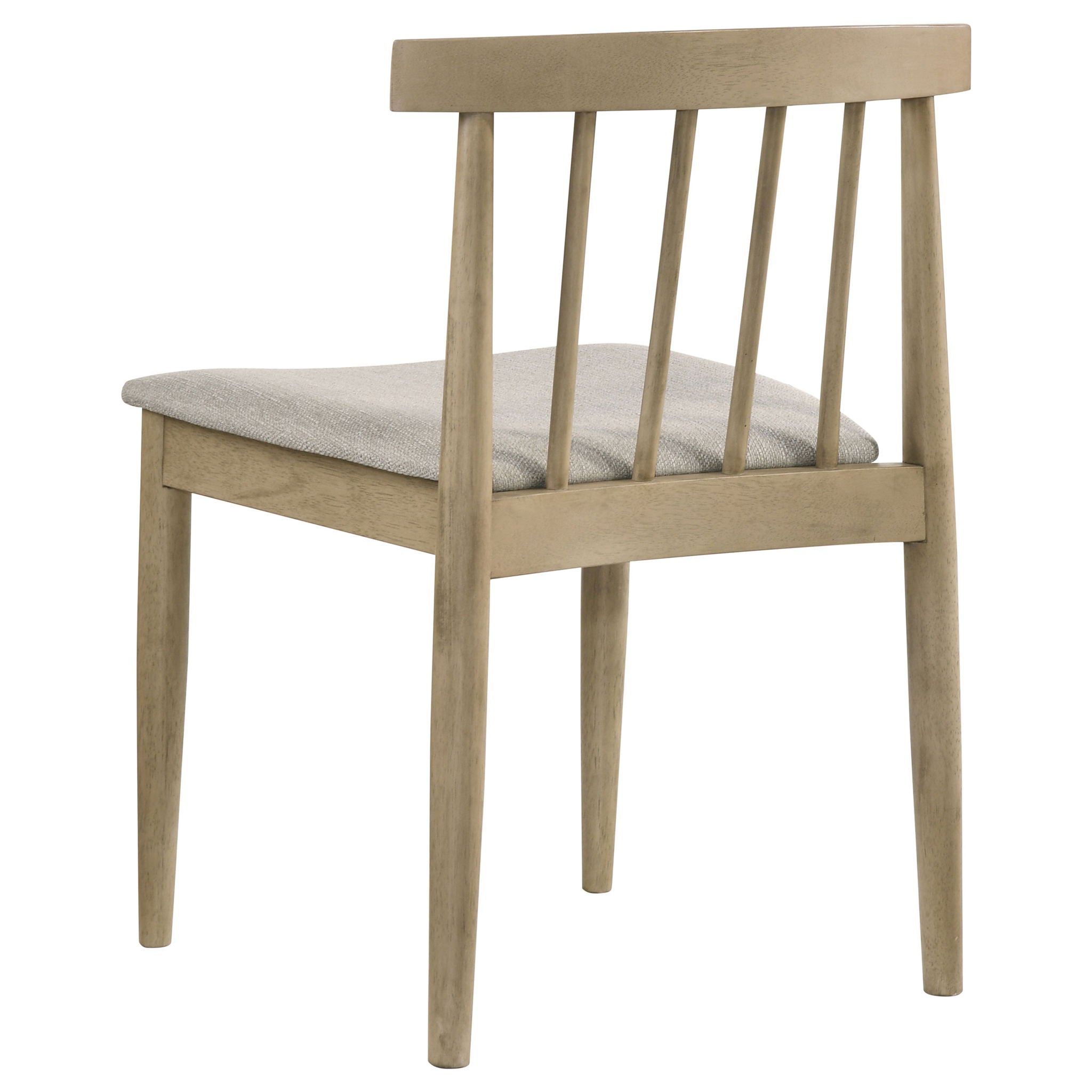 Cullen Dining Side Chair Upholstered Seat Natural Oak (Set of 2)