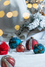 Christmas Ball Ornaments Glass Decorative Hanging Ball Christmas Tree