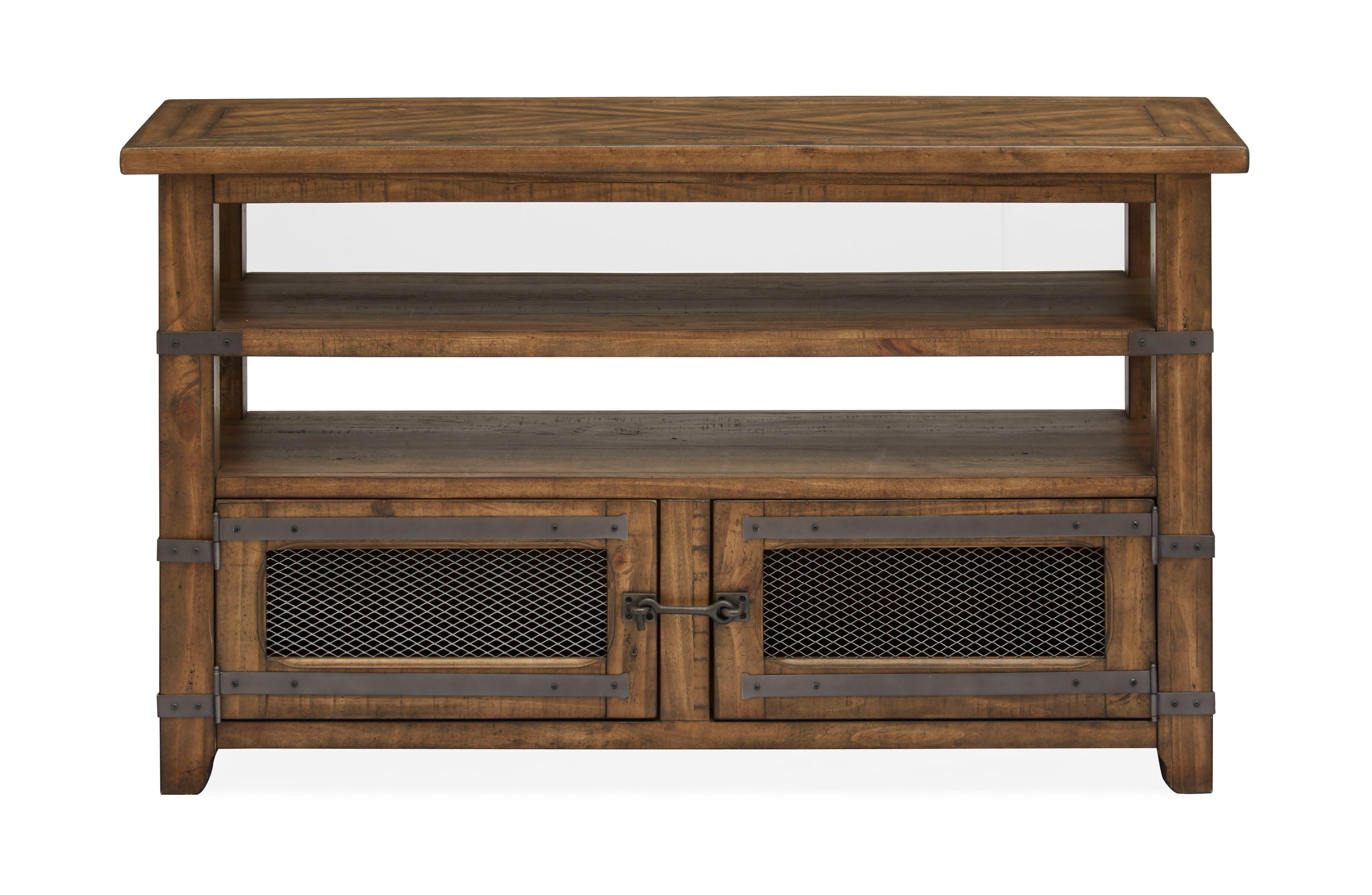 Chesterfield - Rectangular Sofa Table - Farmhouse Timber