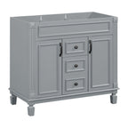 Bathroom Vanity Cabinet With 2 Soft Closing Doors And 2 Drawers