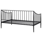 Newbury Metal Twin Daybed Bed Frame Matte Black