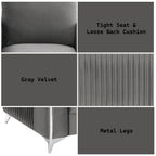Wenona - Modern Loveseat