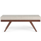 Chanelle - Mid-Century Ottoman Bench