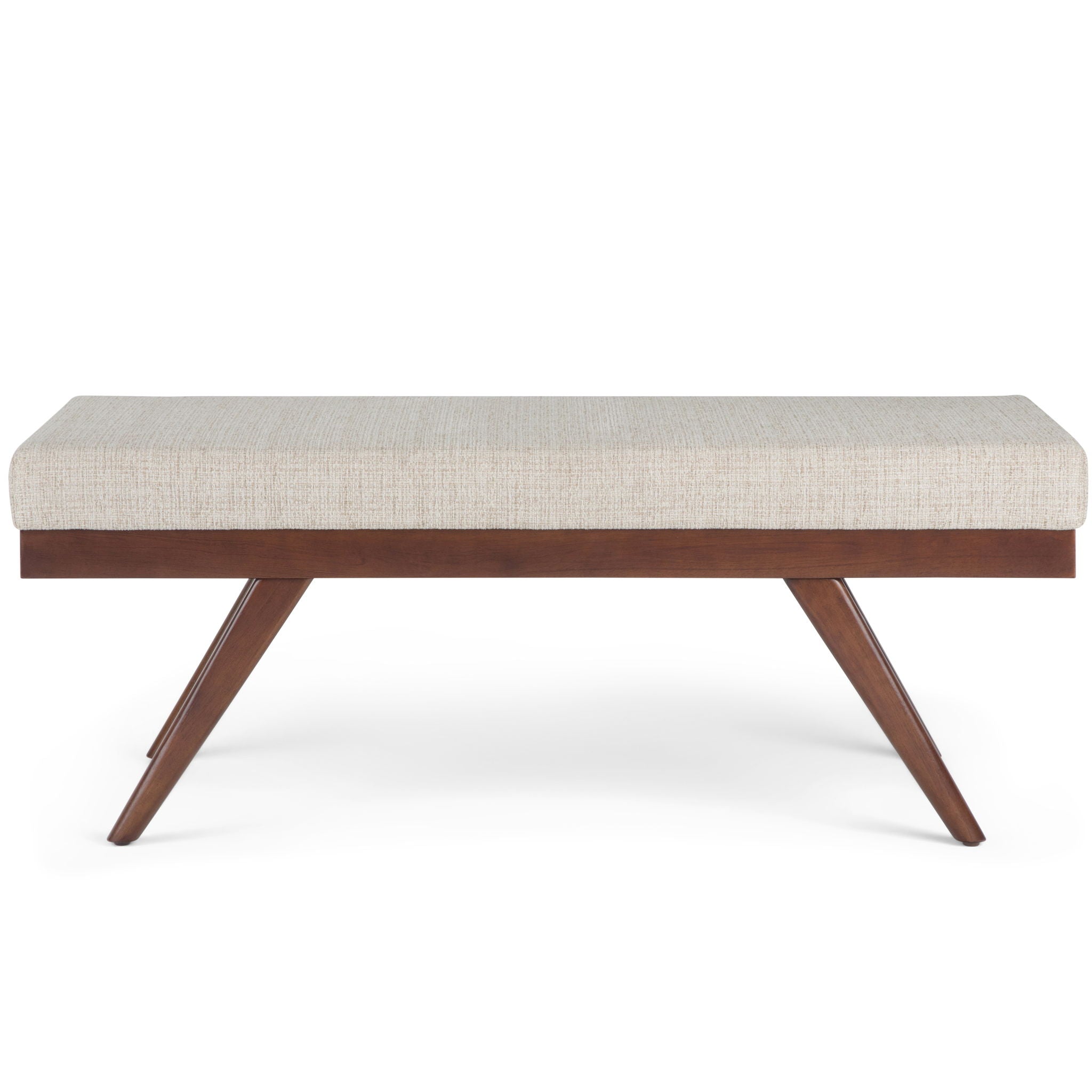 Chanelle - Mid-Century Ottoman Bench