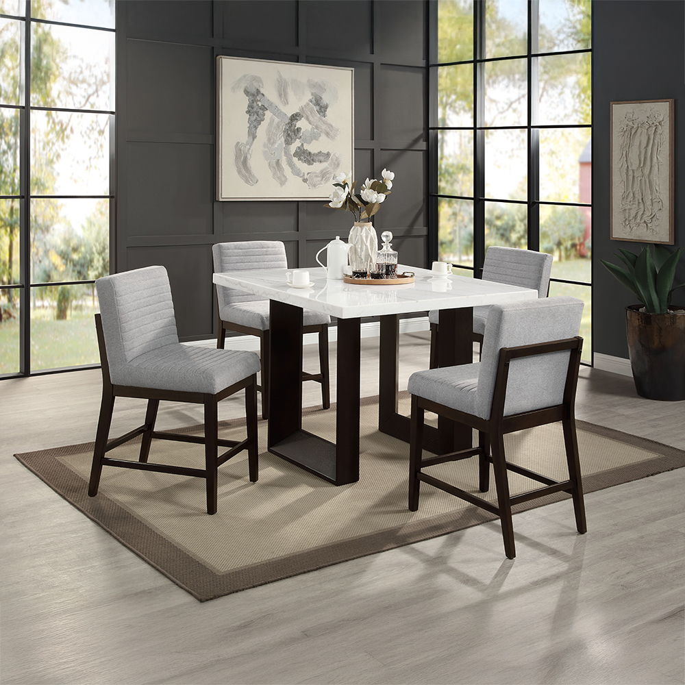 Edwyn - Dining Table With Marble Top