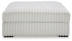 Stupendous - Oversized Accent Ottoman - Alloy