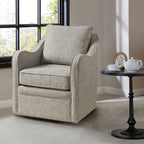 Wide Seat Arm Chair With 360 Degree Rotation