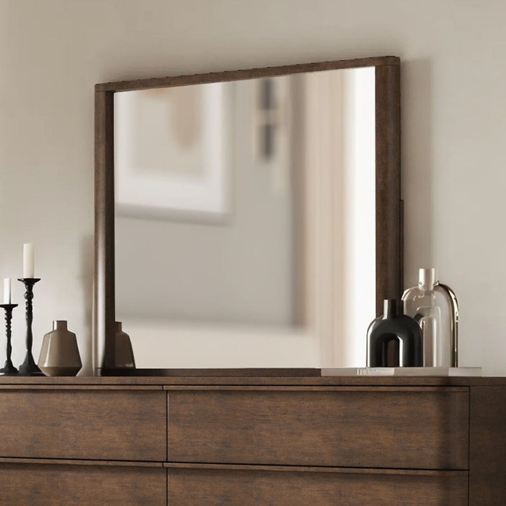 Zoey - Mirror - Brown Oak