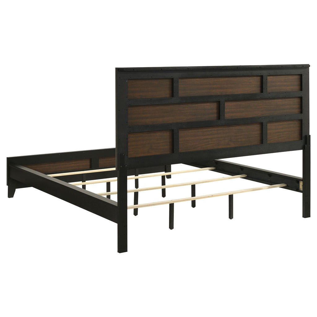 Watson Four-piece California King Bedroom Set Grey Oak
