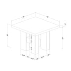 Mikha - Bar Table And 4 Bar Stools