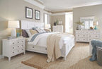 Heron Cove - Two Tone Drawer Chest - Chalk White And Dovetail Gray