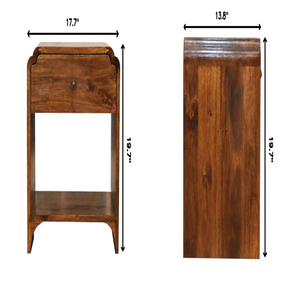 Newton - Nightstand With A Drawer And Open Shelf