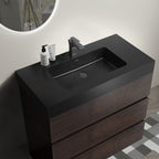Alice - Bathroom Vanity With Large Storage, Freestanding
