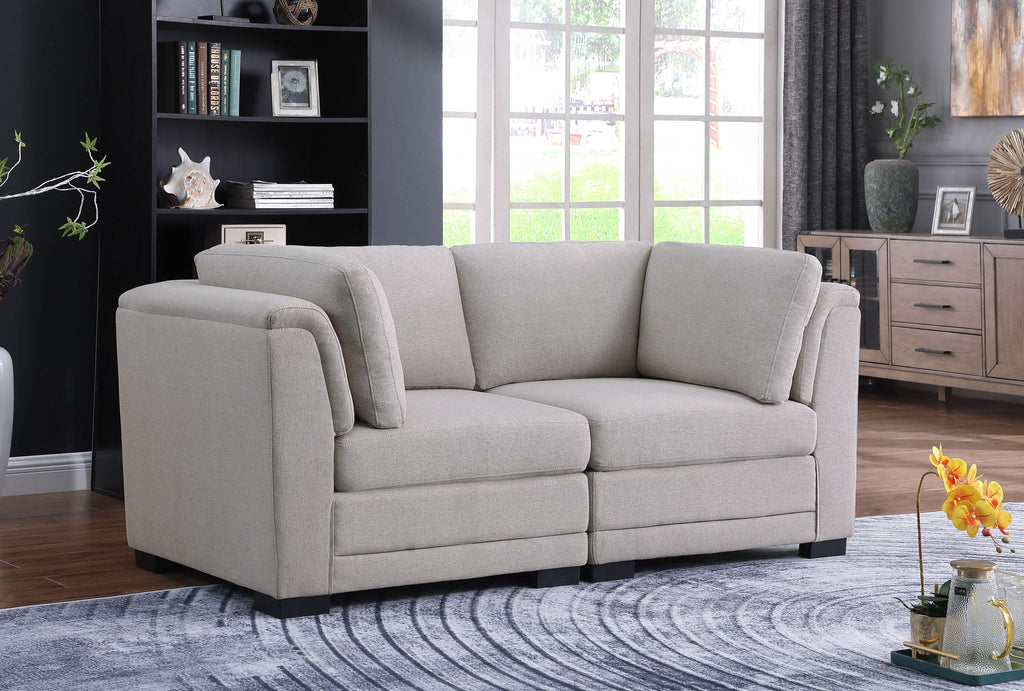Kristin - Loveseat - Light Gray
