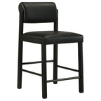 Hamlyn 5-piece Round Wood Counter Height Dining Set Black