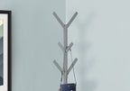 Coat Rack, Hall Tree, Free Standing, 8 Hooks, Entryway, Contemporary & Modern
