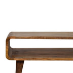 Solid Wood Open Media Unit