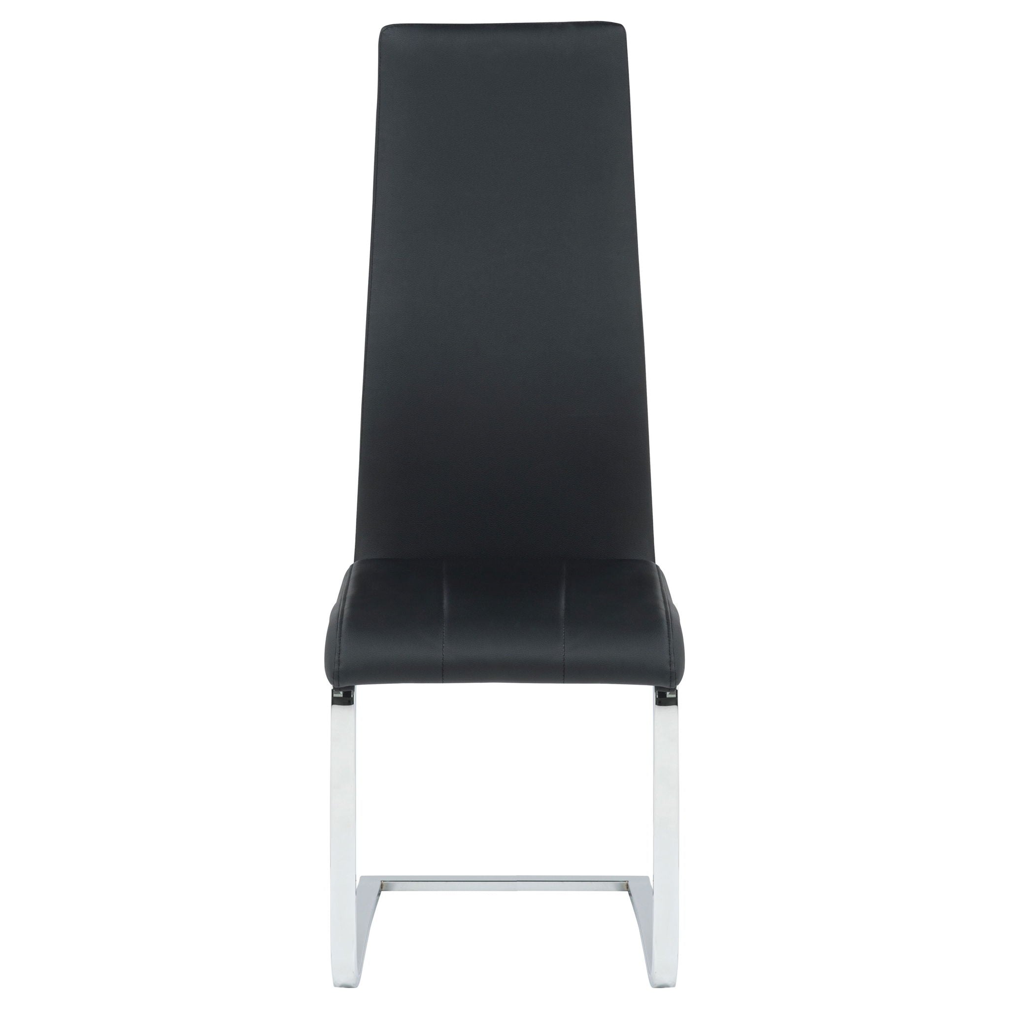 Montclair Upholstered Dining Side Chair Black (Set of 4)