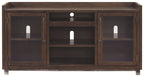 Starmore - XL TV Stand w/Fireplace Option - Brown