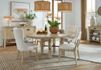 Sunset Cove - Upholstered Host Chair (Set of 2) - Sanibel Brown