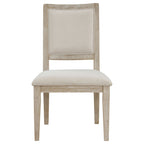 Trofello Cushioned Dining Side Chair White Washed (Set of 2)