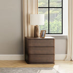Zoey - Nightstand - Brown Oak