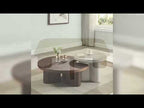 Yoab - Coffee Table - Smoked Oak