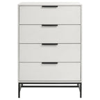 Sonora 4-drawer Bedroom Chest White
