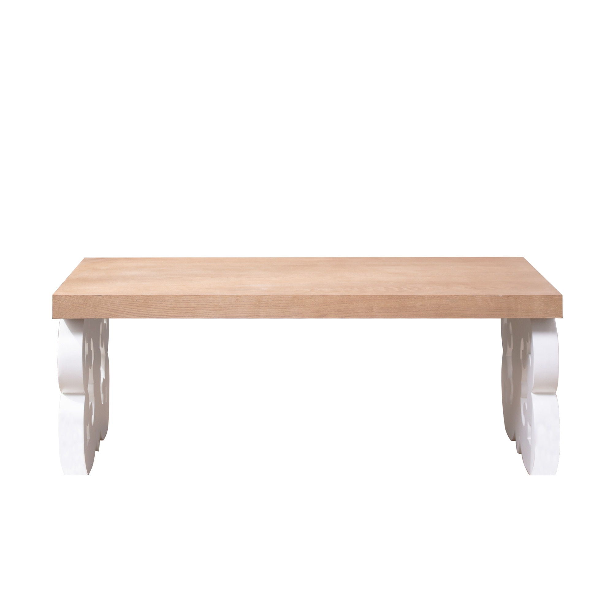 Ornate Scroll Base Coffee Table