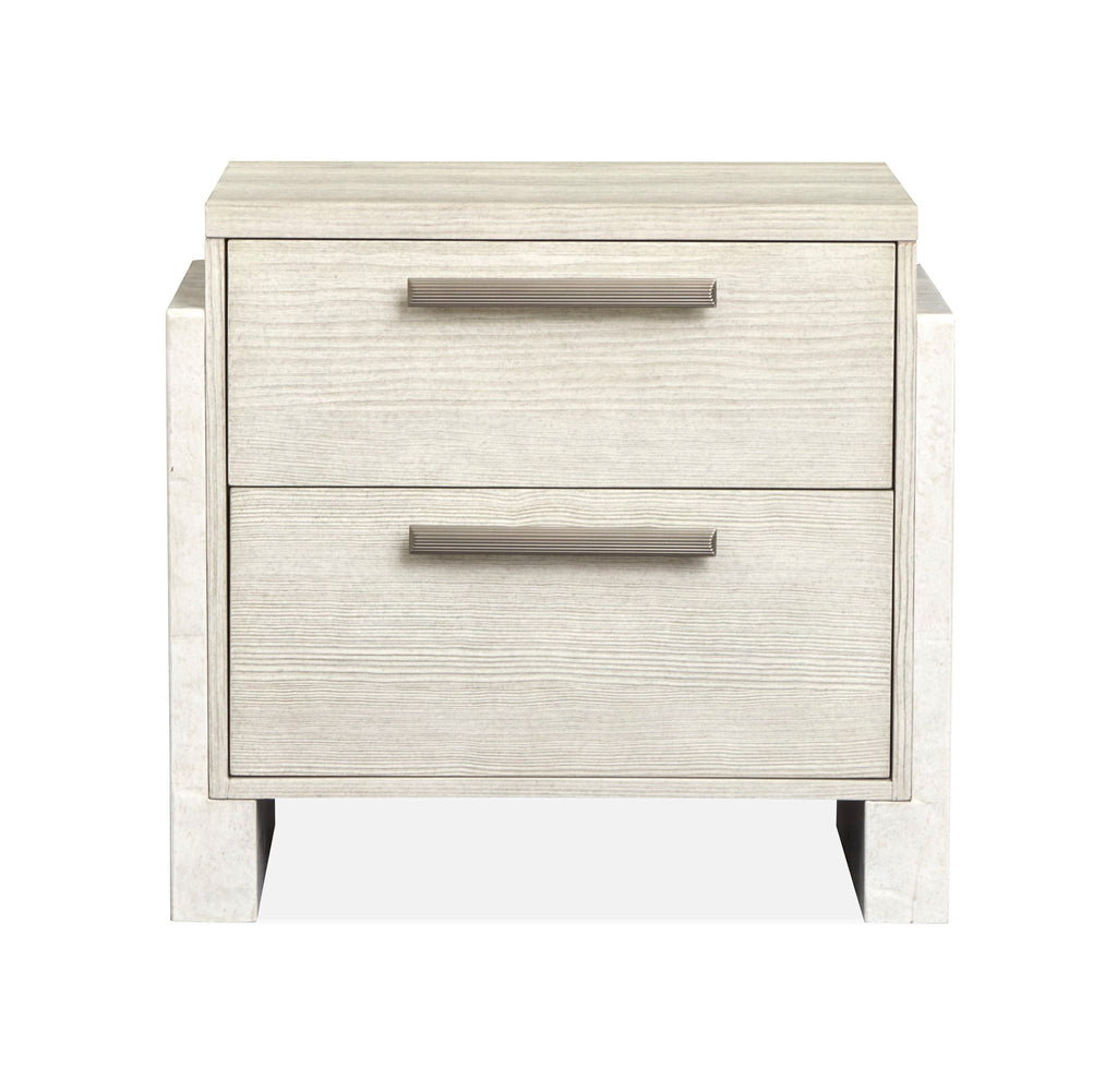 Lorelei - Drawer Nightstand - Misty Cloud
