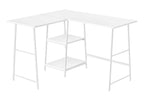 Computer Desk, Home Office, Corner, Storage Shelves, L Shape, Work, Laptop, Contemporary, Modern - Base
