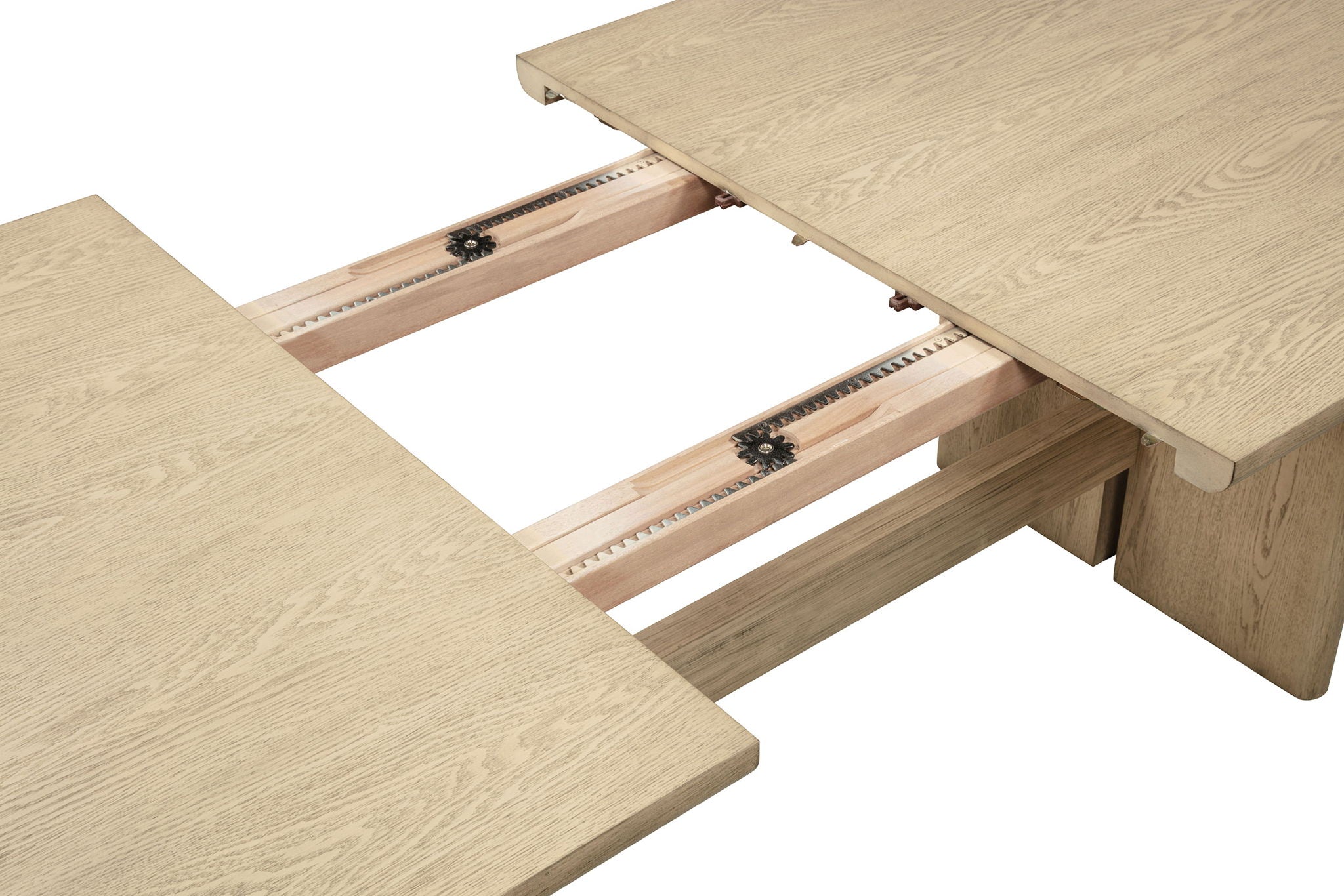 Kailani 9-piece Rectangular Wood Dining Table Set Beige Oak
