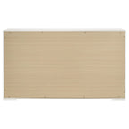 Ives 6-drawer Dresser Cabinet White High Gloss