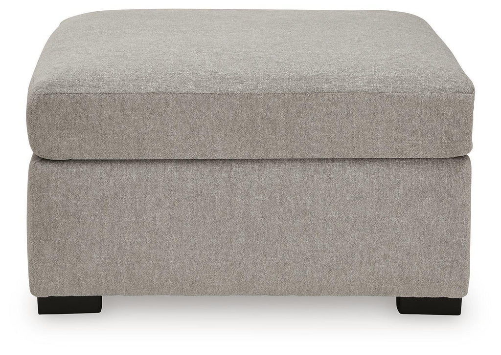 ModMax Luxe - Oversized Accent Ottoman - Flint