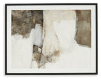 Aldricton - Wall Art - Brown / White