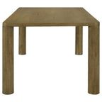 Castlewood 5-piece 71-inch Rectangular Dining Set Brown Oak