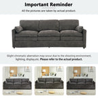 Cozy Upholstered 3 Seater Sofa Cushion For Living Room