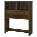 Westpark 49-inch Twin Bookcase Headboard Dark Pine