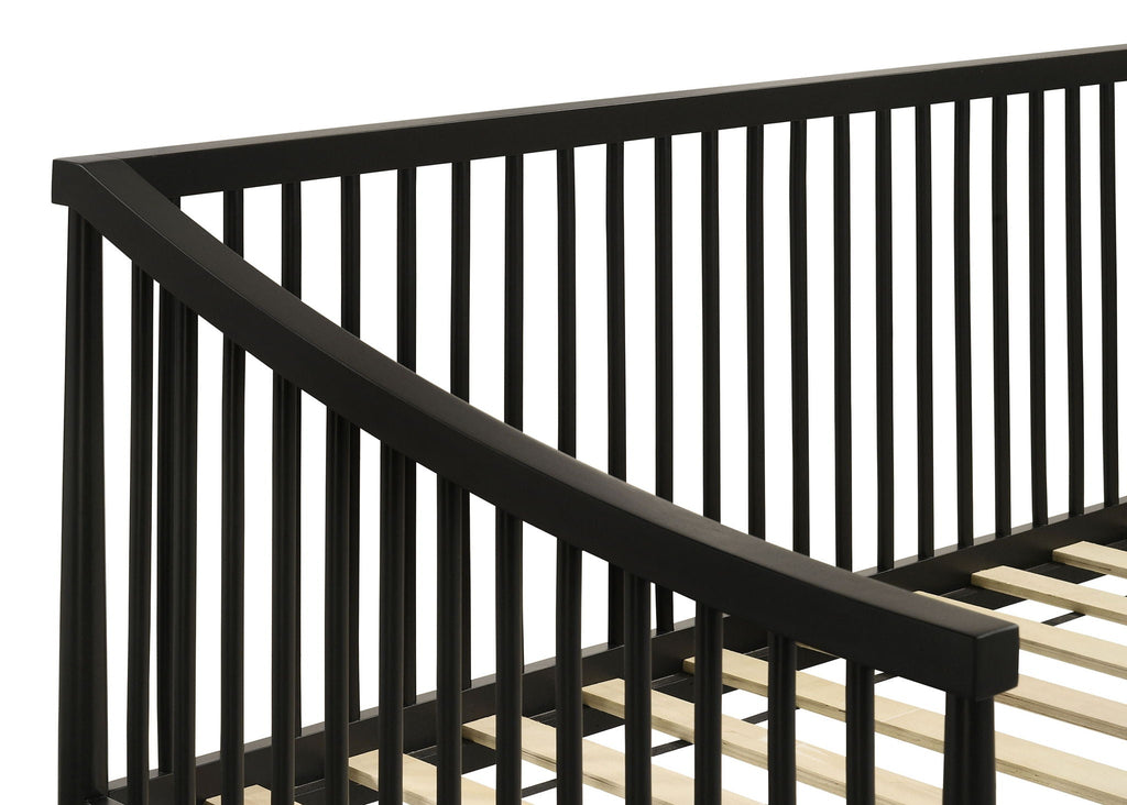Delgado Windsor Twin Wood Daybed with Trundle Black