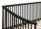 Delgado Windsor Twin Wood Daybed with Trundle Black